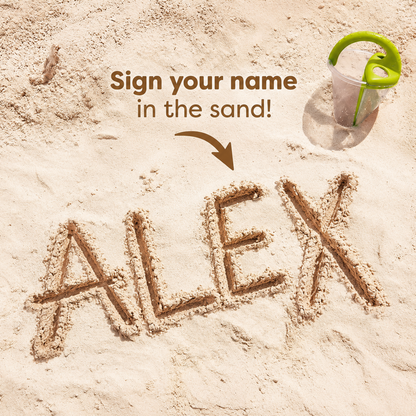 SandSwirl™ sand writing and beach activity toy for kids